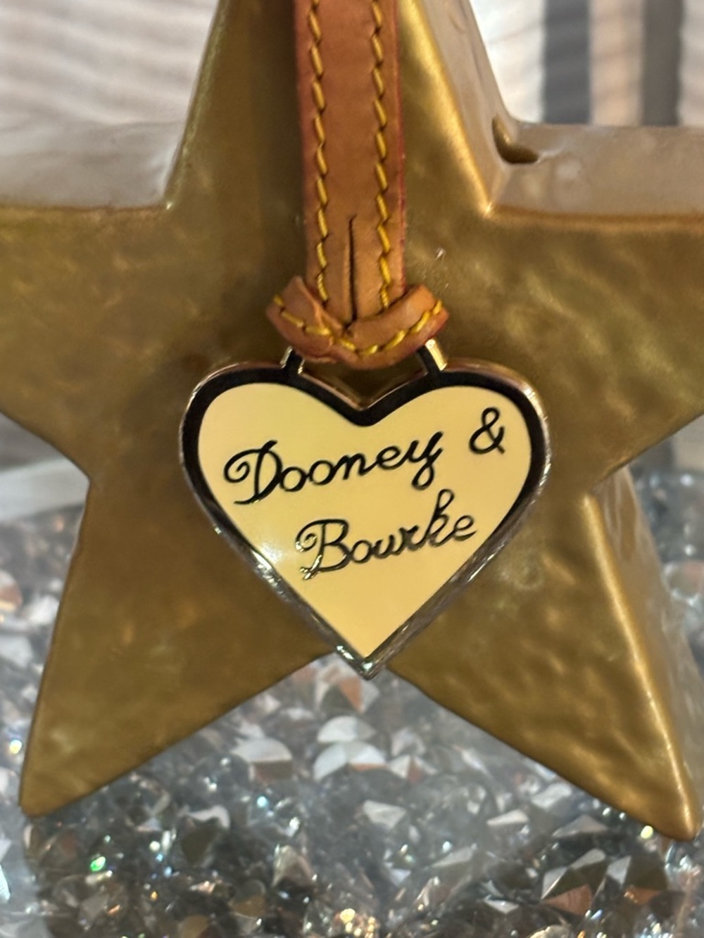 ✨ Dooney & Bourke Heart Charm – Classic Cutie with Designer Charm ✨